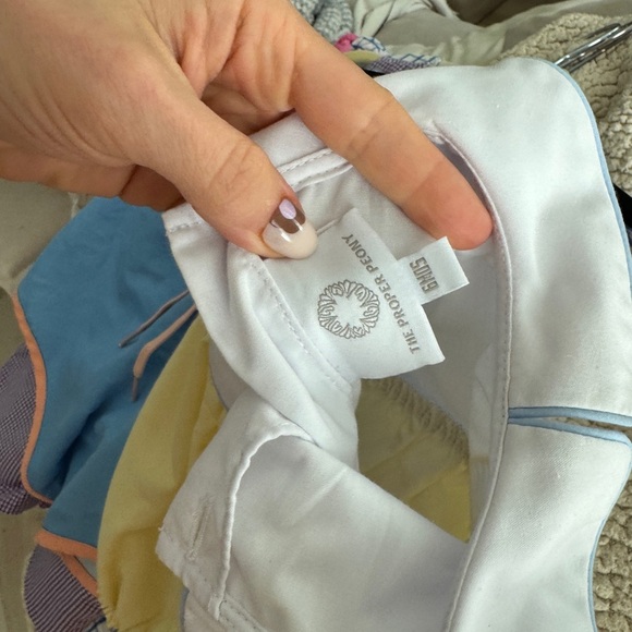 The Proper Peony Edward bubble easter egg baby boy collar embroidered romper - Picture 6 of 6